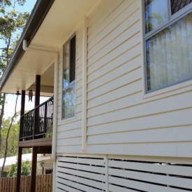highset pipework with unit under house
